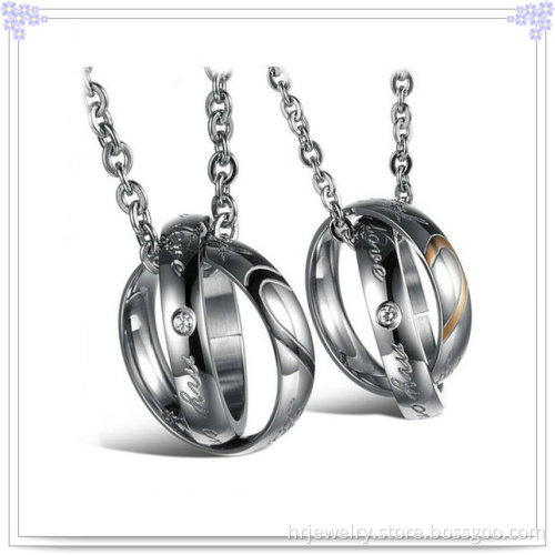 Stainless Steel Jewelry Lovers Category Fashion Pendant (HR3253)